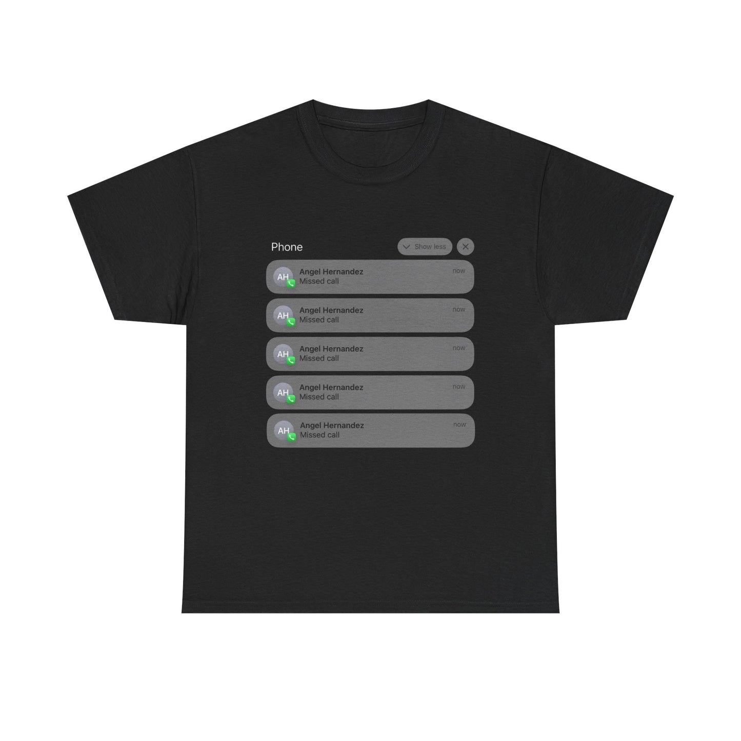 Angel Hernandez missed call T-shirt