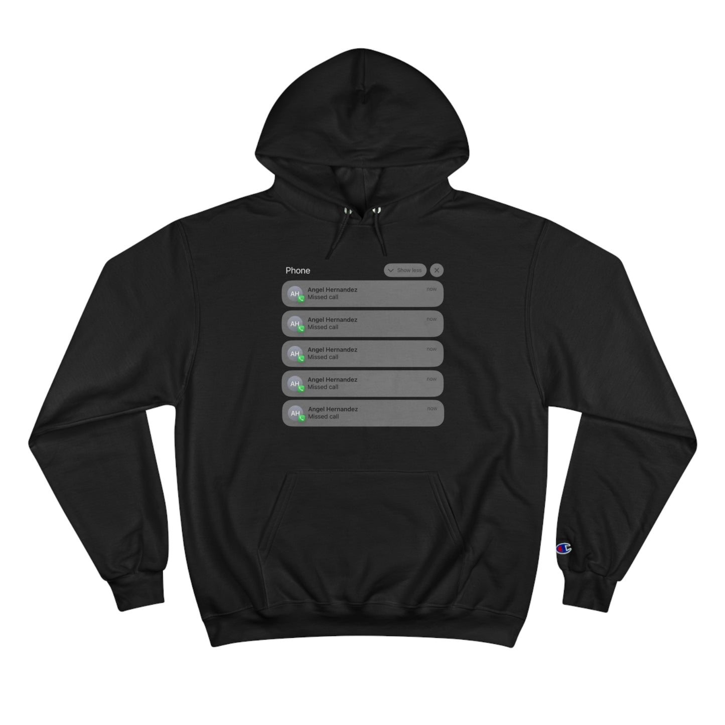 Angel Hernandez missed call hoodie