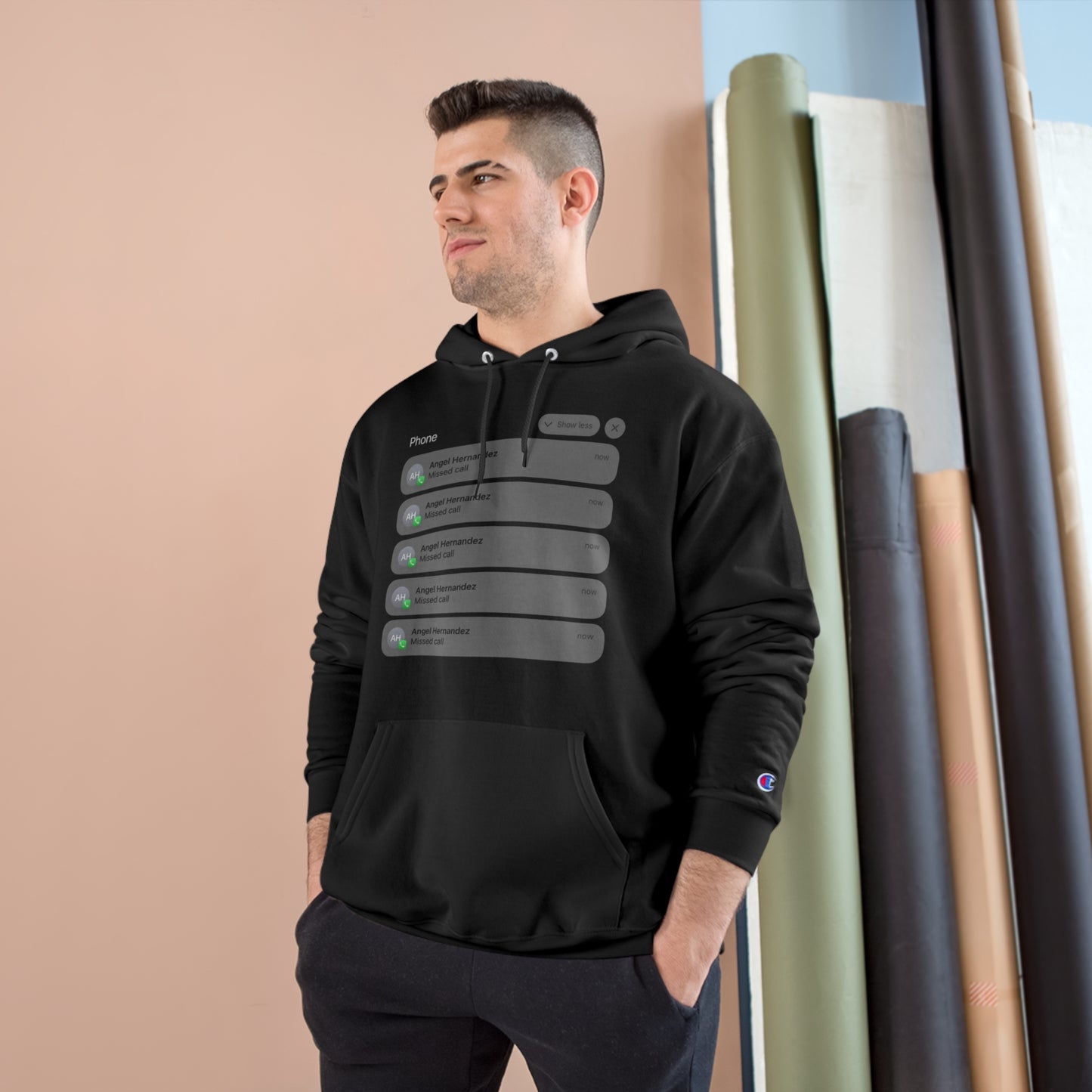 Angel Hernandez missed call hoodie
