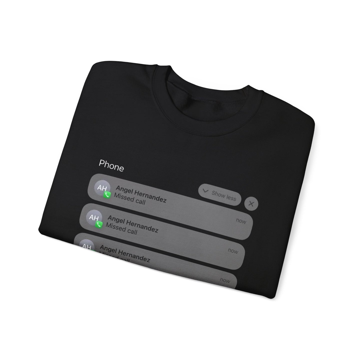 Angel Hernandez missed call sweatshirt