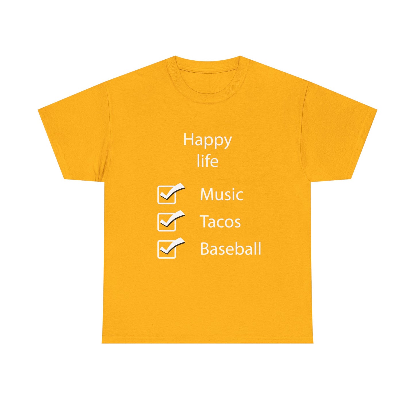 Happy Life: Music, Tacos, Baseball
