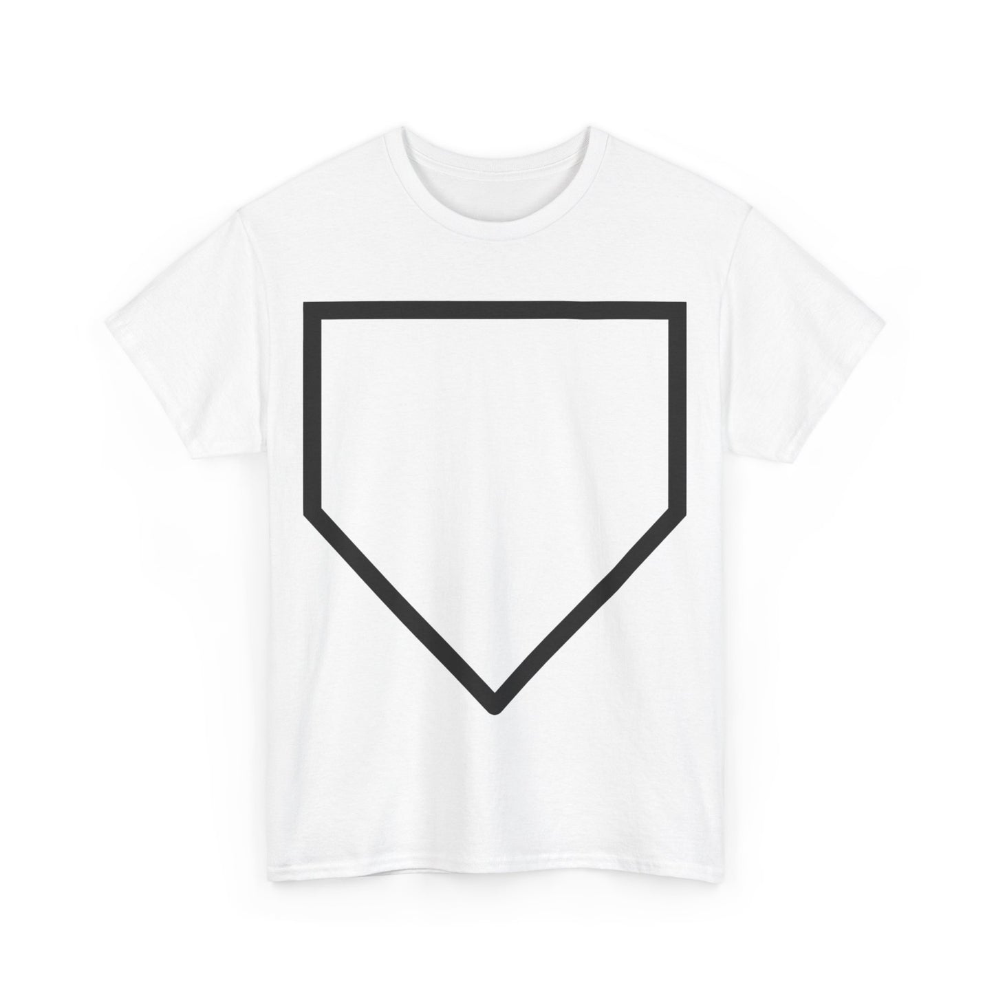 Home plate T-shirt