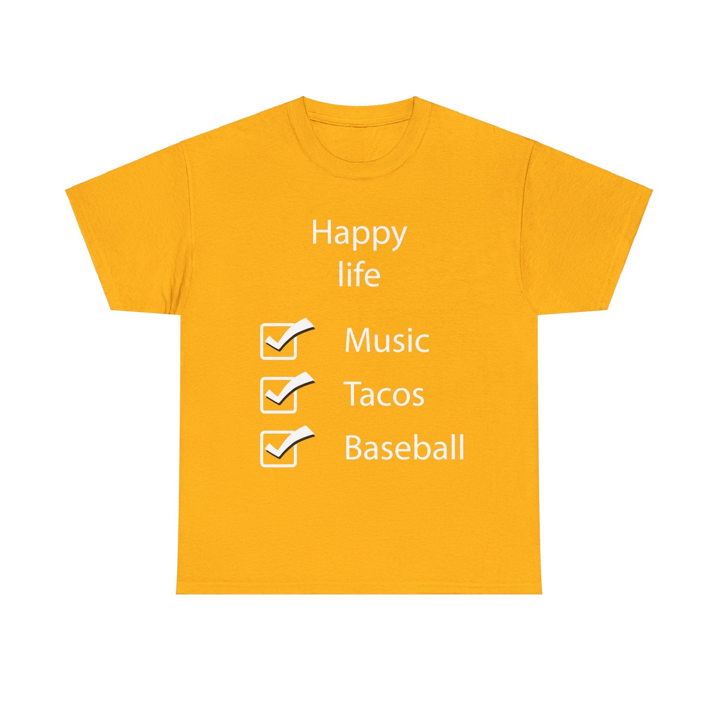 Happy Life: Music, Tacos, Baseball