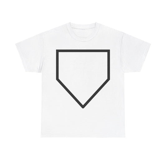 Home plate T-shirt